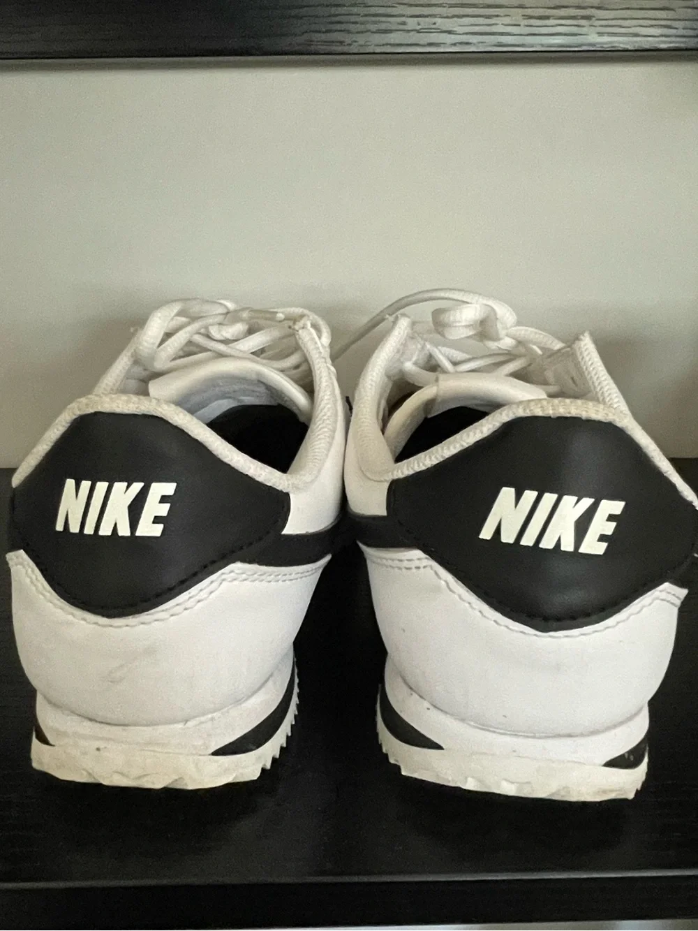 Nike black and white Cortez ‘75